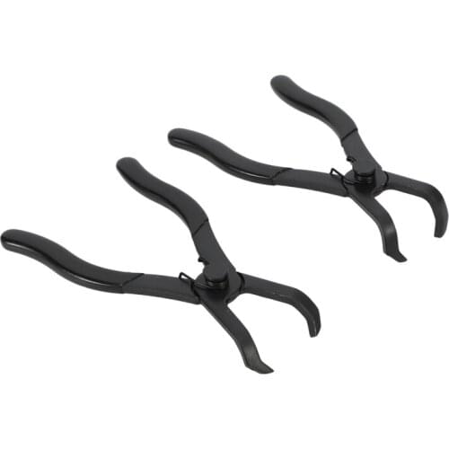 GTBL 2Pcs Push Pin Pliers Set, 30 Degree and 80 Degree Plastic Fastener Remover Tool, Snap Rings and Body Clip Removal Tool, Riv