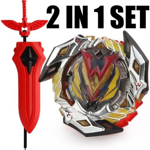 Limited Edition B-121 Z Achilles A4 3Dagger Destroy Burst Spinning Top BOOSTER Toy Kids With Sword Launcher