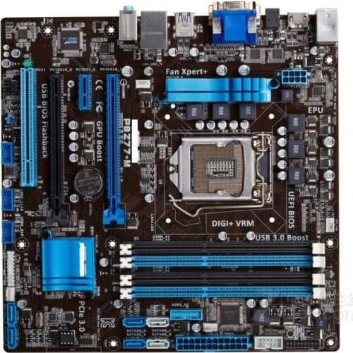 ASUS P8Z77-M original motherboard for intel LGA 1155 DDR3 USB2.0 USB3.0 SATAIII 32GB Z77 used Desktop Motherboard mainboard