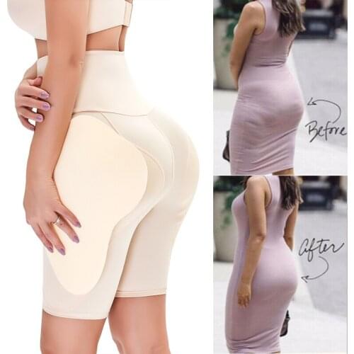 Fake Buttocks Women Ass Butt Lifter Shapewear Slim Waist Tummy Control Panties Body Underwear Hip Shaper Pad Modeling Pants