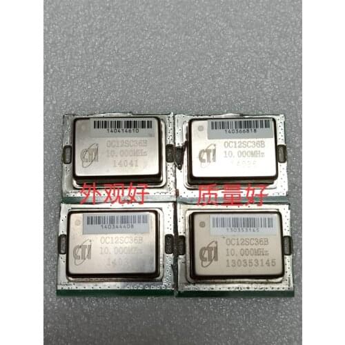 1 pcs/ 4 pcs / 6 pcs Second-hand OC12SC36B OC12SC36A10MHZ Constant Temperature Crystal Oscillator 12V