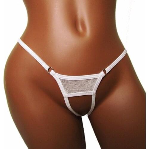 S-XL Fashion All Season Sexy Pants for Women Solid Color High Waist T-pants Sexy T-pants Sexy Open Crotch PP Sexy Underwear