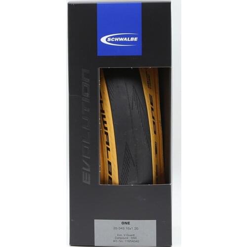 Brompton Chpt3 v.2 Specific Foldable Tan Wall Tyre 35-349 (Schwalbe One)