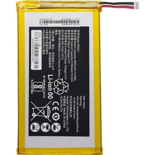 Replacement Tablet Battery HB3G1 for Huawei S7 S7-301U 301W 302 303 (7 inch) 701 931 4000mAh
