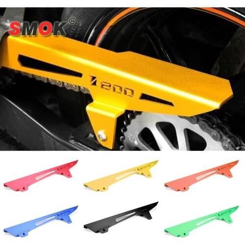SMOK For Kawasaki Z800 2010-2015 Ninja 800 2011-2015 SMOK Motorcycle Accessories CNC Aluminum Alloy Chain Guard Cover Protector