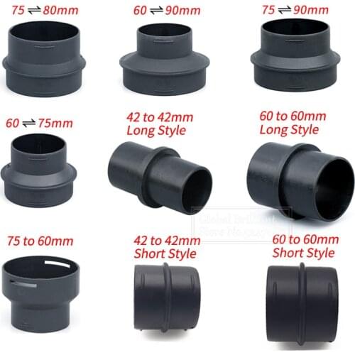 42/60/75/90mm Car Heater Ducting Reducer Hose Tube Connector Heater Ducting Pipe Joiner Connector For Eberspacher or Webasto