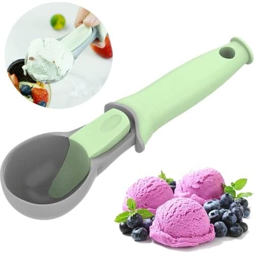 Ice Cream Scoop Non Stick Antifreeze Food grade Scooper with the Huge Hole Design Comfortable Handle