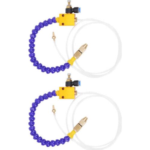 Mist Coolant Lubrication Spray System 8mm Air Pipe CNC Lathe Milling Drill Engraving Machine Tool For Cooling