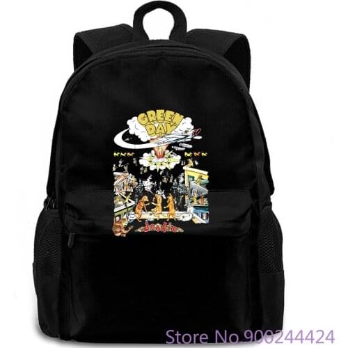 Green Day Special Edition MenS 1994 Tour Dookie Tours That Rocked Printed s backpack