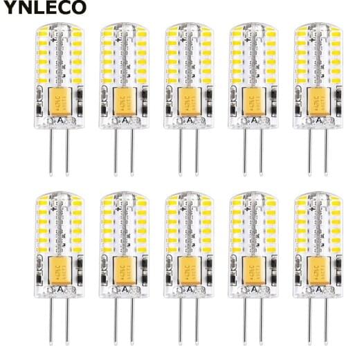 10pcs G4 LED Bulb 12V AC DC 2W 3014 SMD LED G4 Light Lampada Lampara bombillas 48LED 360 Beam Angle Equal 20W Halogen Lamp