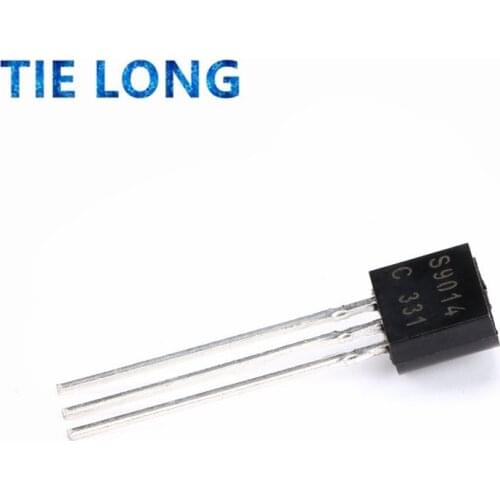 100PCS S9014 TO-92 9014 TO92 new triode transistor