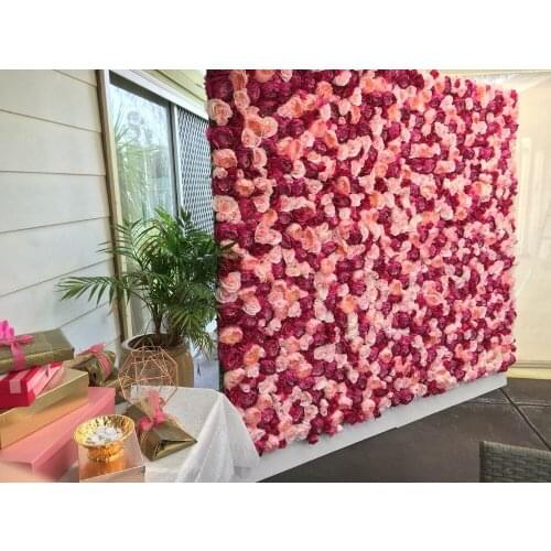 24pcs/lot Artificial silk peony rose flower wall wedding backdrop decoration Flower decoration for stage flower table TONGFENG
