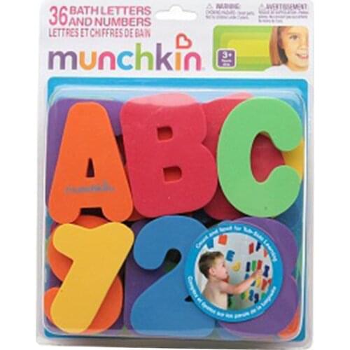 36pcs Baby Foam Letter And Numbers Stickers Water Stickers Toy Kids Children Floating Bath Shower Toys