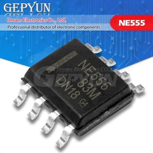 50PCS NE555DR SOP8 NE555 SOP NE555DT SOP-8 555DR SMD new and original IC