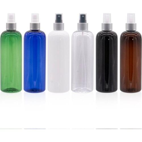 500ml Empty White Plastic Fine Mist Sprayer Pump Bottles 500g PET Sprayer Bottle Plastic Container Cosmetics Packaging Container