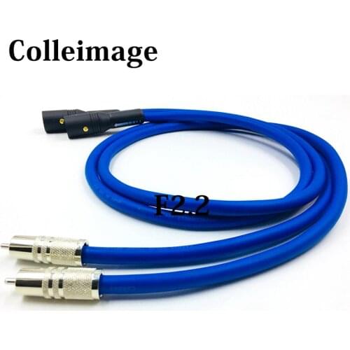 Hifi Cardas Audio Cable Dual RCA Male Plug to Dual XLR Female for Mixer Mixing Console headphone Microphone Amplifier