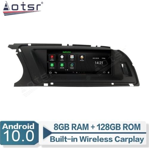 For Audi A4 B8 2013 - 2016 Android Auto Car Radio GPS Navigation Multimedia Video Player IPS Screen AutoRadio Carplay Head Unit