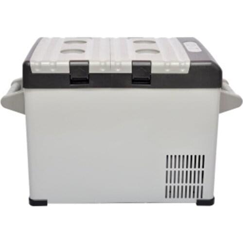 42L Car Portable Freezer Mini Fridge Compressor Box Fridge Insulin Ice Chamber 12/24V Dual-Use Mini Refrigerator 110-220V