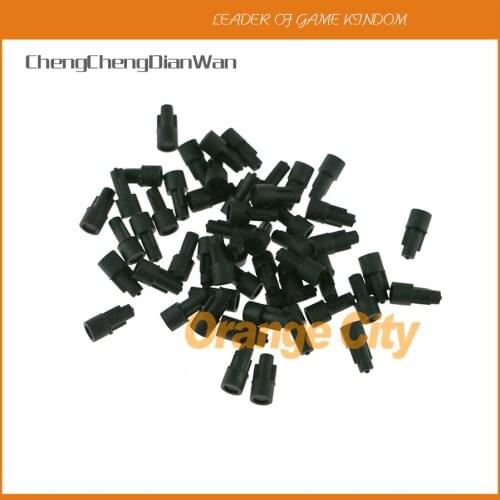 ChengChengDianWan 100pcs Silicone Rubber Reset Key button Restart Button for ps4 controller repair parts