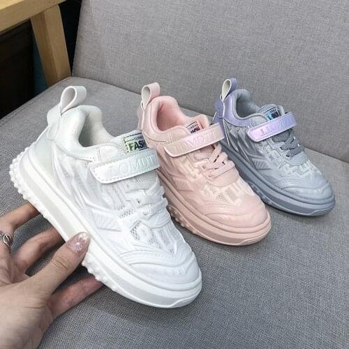 Kids Shoes Summer 2021 New Children Sneakers Fashion Trendy Brand Sports Shoes Boys Casual Shoes Running Fashion Student Girls