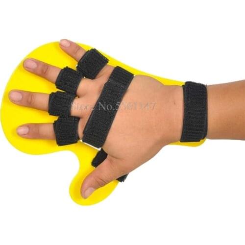 Child Hand Wrist Orthosis Splint Separate Children Finger Flex Spasm Extension Board Boy or Girl Polio Rehabilitation Exercise