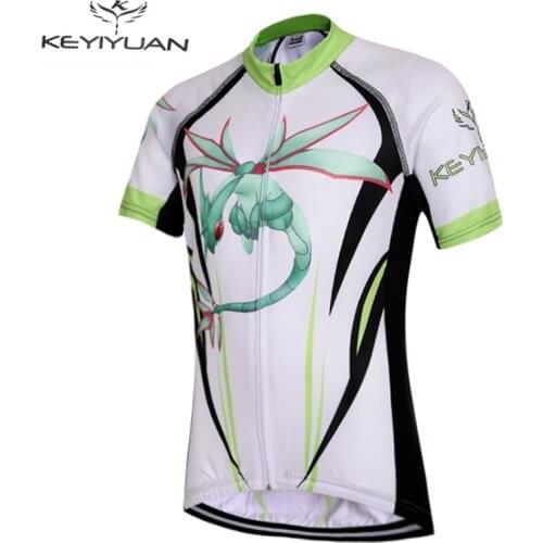 KEYIYUAN Children Bicycle Cycling Jersey Tops summer Bike jersey mtb Clothing ropa ciclismo dragonfly kids bike shirt sportswear