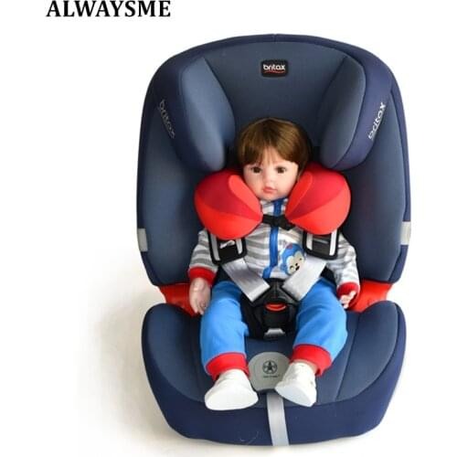 ALWAYSME Kids Child Travel Head Neck Pillow, Head Neck And Chin Support For Car Seats