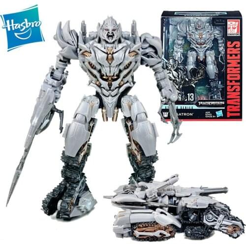 Original Hasbro Transformers Studio Series SS13 Voyager Class Movie Megatron Action Toy Figures Transformer Toys for children