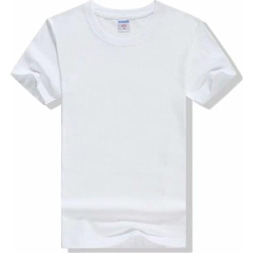 Round collar short sleeve cotton overalls t-shirts