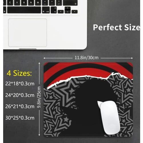 Joker Persona 5 Mouse Pad DIY Print Persona Persona 5 Joker Shin Megami Tensei Ps4 Anime