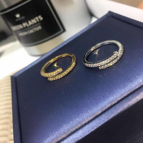 Top Quality CZ Ring for Women Open size Adjustable