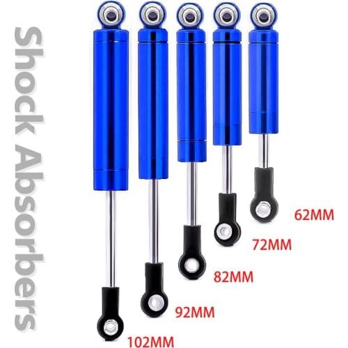 Metal Shock Absorber With Inner Spring Universal For 1/10 RC Car TRX4 90046 SCX10 D90 Tamiya CC01 Off Road On Road Racing
