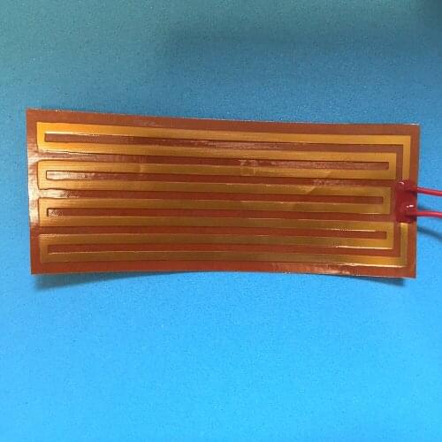 Kapton Heater 9.5x32mm 28V 24W electrothermal film heating polyimide polyimide film heater flexible mini polyimide film heater