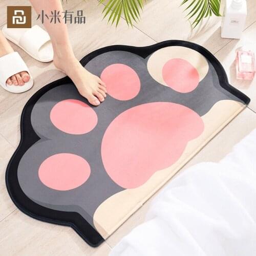Onefire Bathroom Carpet Foot Pad Waterproof Doormat Bath Mat Soft Quick Dry Washable Rug Mat Kitchen Home Toilet Floor Decor