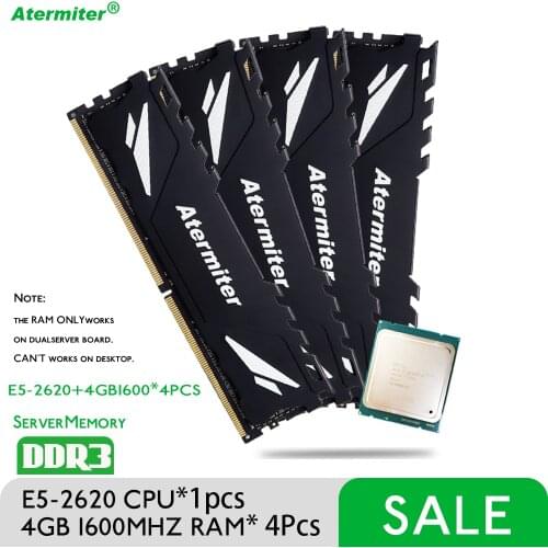 DDR3 Reg ECC Memory Memoria 4GB 1600Mhz *4 X79 16GB With Intel Xeon E5 2620 2640 2689 2620 V2 2630 V2 2650 V2 CPU LGA 2011