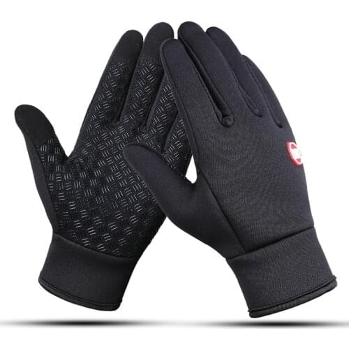 Touch Screen Windproof Outdoor Sport Gloves For Men Women Warm guantes tacticos luva Thicken Winter Windstopper Men Gloves