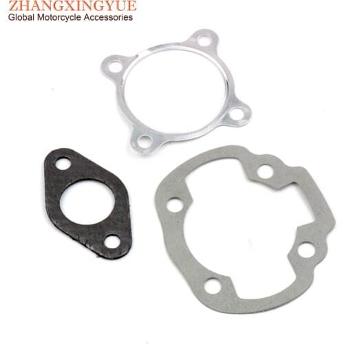 Scooter 70cc Cylinder Gasket Set Top End for Mbk Booster Stunt 50 Yamaha Target Slider Bws Zuma 50cc 2T