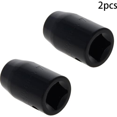 Utoolmart New 1/2/3pcs 6-point Socket 5/16 7/16 1/2 9/16 5/8 11/16 3/4 13/16 7/8-inch CR-V Black Electrophoresis Power Tool