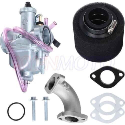 VM22 26mm Carburetor Air Filter Intake Pipe for Mikuni 110Cc 125Cc 140Cc Pit Dirt Bike Pitpro ATV SSR Motorcycle