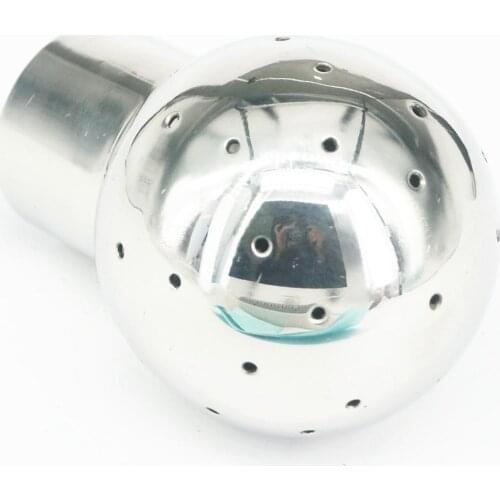 1-1/2" O/D 304 Stainless Steel Sanitary Welding 360 Degrees Fix Spray Ball Tank Cleaning Ball 0.6 Mpa
