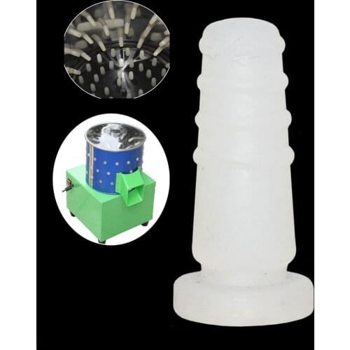 100 pcs Plucking Machine Hair Removal Machine Silicone Rod Length 27mm/Bottom Diameter 12.5mm/Rod Diameter 7-9mm