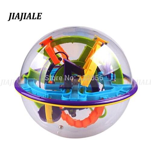 17CM 158 Steps 3D Puzzle Ball Magic Intellect Ball educational toys Puzzle Balance IQ Logic Ability Game For Children adults