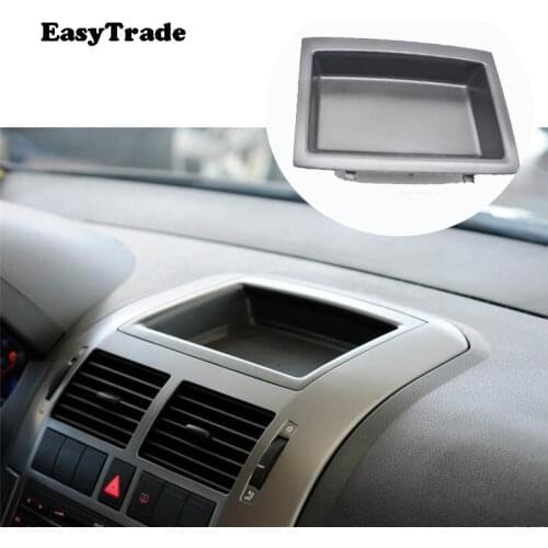Car Front Central Console Dashboard Black Box Storage Holder Tray For Volkswagen VW Polo 2002 2003 2005 2008 2010 Accessories