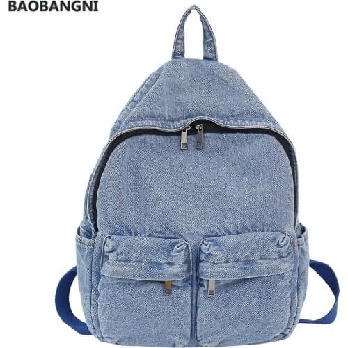 BAOBANGNI Women's Denim Backpacks