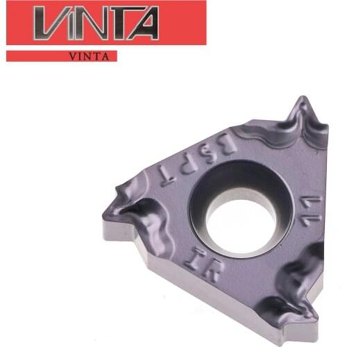 Free shipping Internal threading 2.5mm Turning inserts tools Lathe cutter 16IRM 11NPT IC908 Tungsten Carbide Material 10pcs/lot