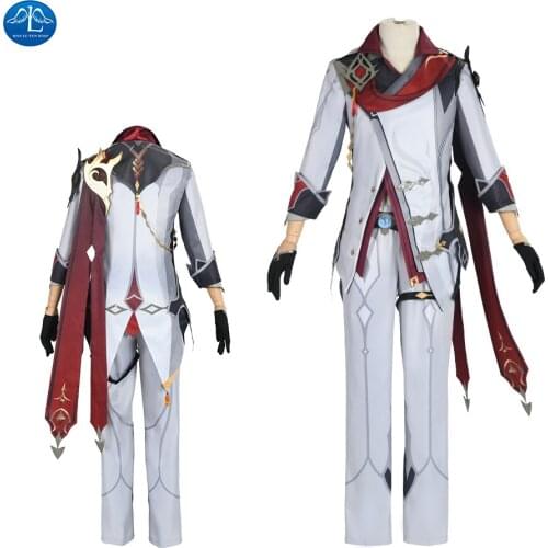 Game Genshin Impact Cosplay Tartaglia Cosplay Costume Men Genshin Impact Tartaglia Outfit Halloween Uniform Custom Made