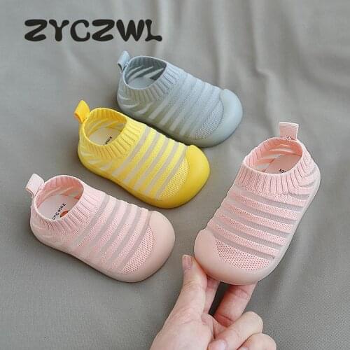 2020 Summer Infant Toddler Shoes Baby Girls Boys Mesh Casual Shoes High Quality Non-Slip Breathable Kids Children Outdoor Shoes