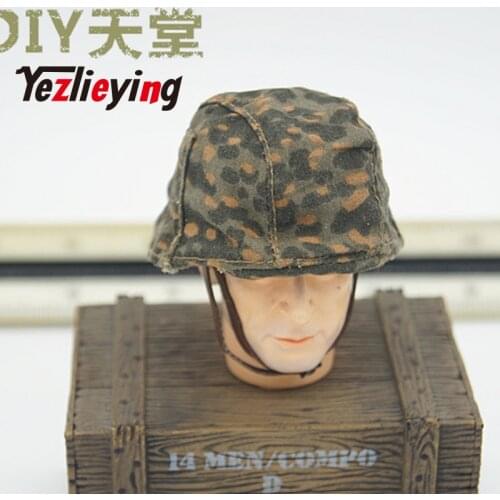 1/6 scale clothes Soldier Military Accessories DML Weilong World War II Plane tree helmet Caps Hats 12" Action Toys Doll Figure