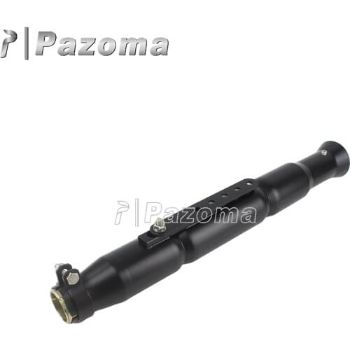Motorcycles 21" Megaphone Exhaust Pipe Silencer For Honda Yamaha Suzuki Kawasaki BMW Cafe Racer Custom Steel Exhaust Muffler