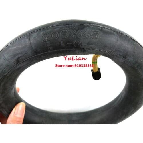 For E-twow S2 Scooter Pneumatic Wheel 8" Scooter Wheelchair Air wheel inner tire 8x1 1/4 tube 200x45 Inflated inner tube